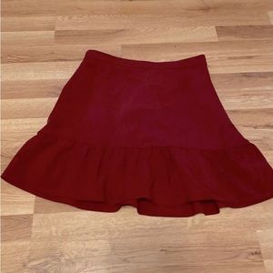 *NWT J. CREW Mercantile Flounce skirt(6)